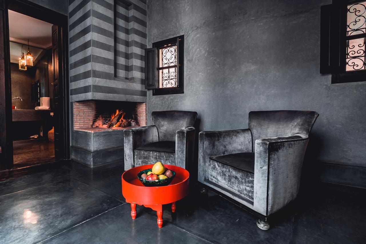 Ambre Epices Medina Riad Marrakesh Buitenkant foto Interior of the hotel